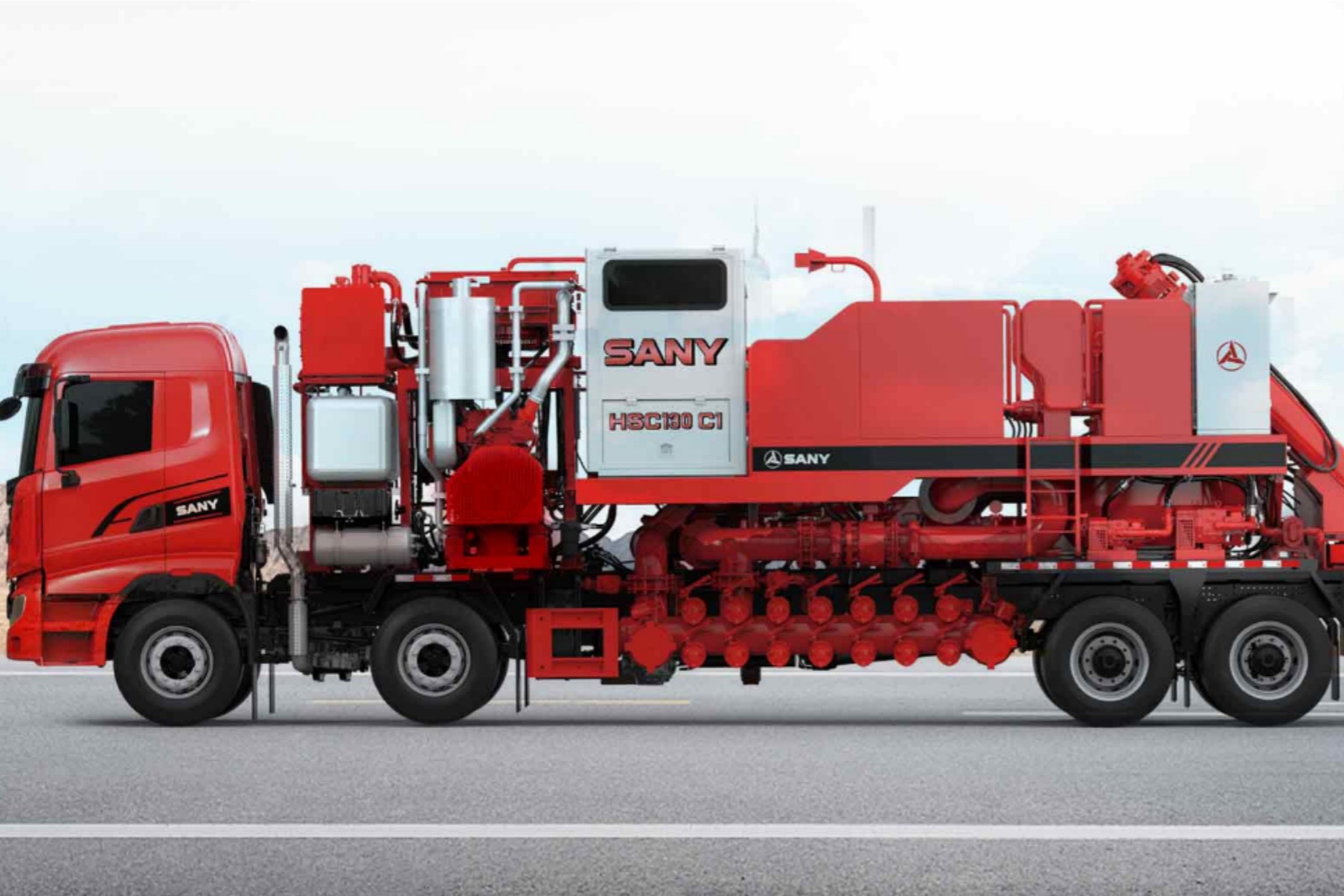 三一 130桶混砂車(chē)